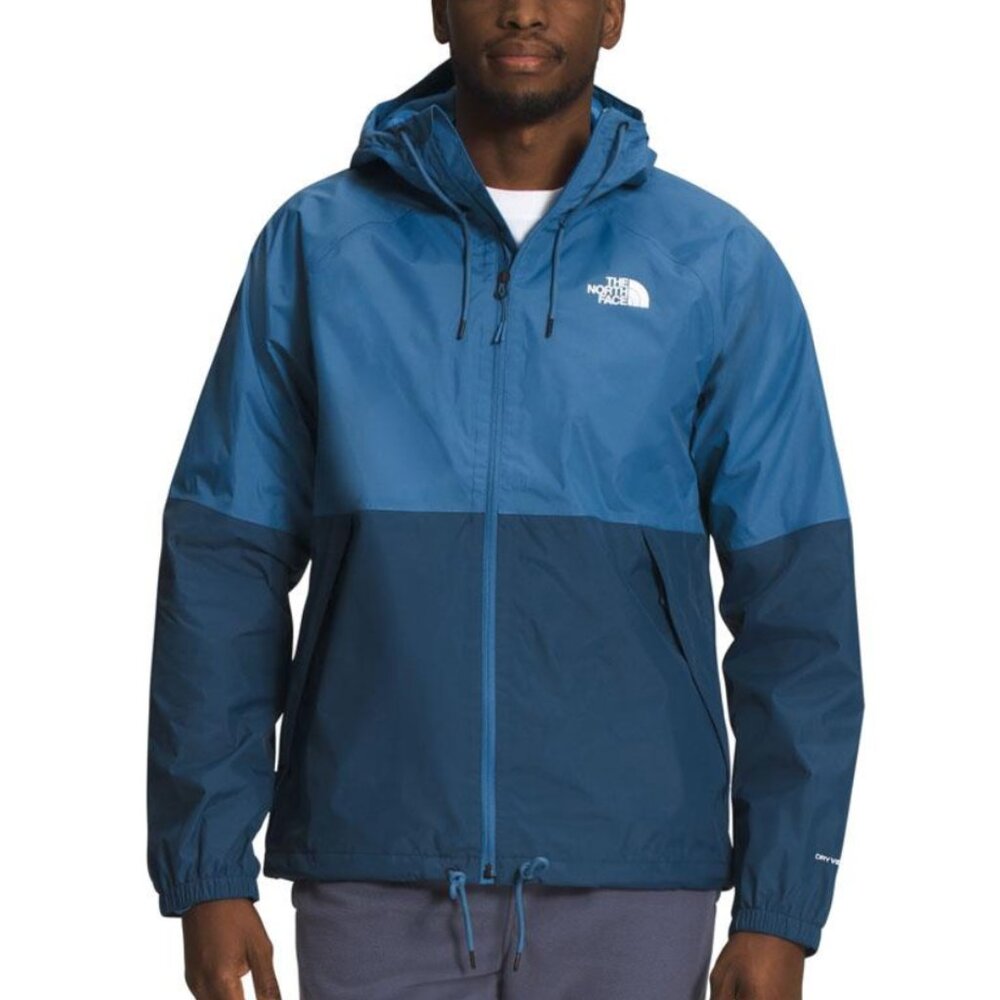 The North Face Men’s Two-Tone Navy and Dark Navy Raincoat